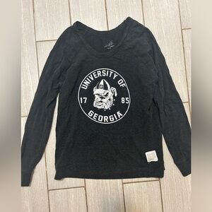 Champion Women's Black University of Georgia Top